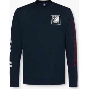 Red Bull Racing Longsleeve Blauw - Maat L - Hummel - Max Verstappen Kleding – Red Bull Racing 2023 – F1 2023 – Formule 1 – Longsleeve Heren – RBR Esports - Cadeau Voor Man – Mannen Cadeautjes – Vader Cadeautjes