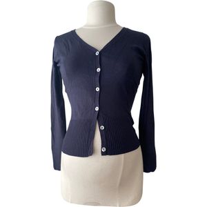 CARDIGAN BASIC Golf NAVY S maat: S