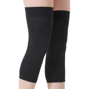 Kniebeschermers - 28 * 11,5 cm - Antislip siliconendeeltjes - Geschikt voor mannen en vrouwen voor knieondersteuning - Kuitmouwen - Dunne zomerkniebeschermers - Kniebeschermers voor kamers met airconditioning - Kniebeschermers voor sportyoga