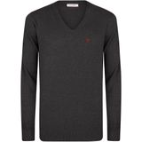 Felix Hardy Trui Met V-Hals - 100% Katoen Heren Antraciet - 2Xl