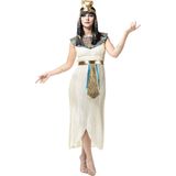 Funidelia | Elegant Cleopatra Kostuum voor vrouwen  Egypte, Farao, Koningin vanEgypte, Landen - Kostuum voor Volwassenen Accessoire verkleedkleding en rekwisieten voor Halloween, carnaval & feesten - Maat 3XL - Wit