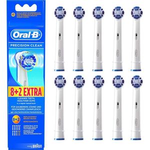Oral-B Precison Clean Opzetborstels - 8+2 Stuks