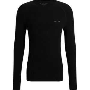 FALKE heren lange mouw shirt Wool-Tech Light - thermoshirt - zwart (black) - Maat: XXL