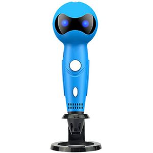 Multi-Voice Robot 3D-printpen Kindergraffiti 3D-printpen - Blauw