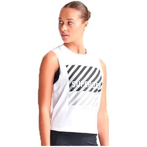 Superdry - Training Core - Damestop - Zwart - Katoen