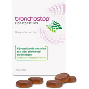 Bronchostop Hoestpastilles - 2 x 20 pastilles
