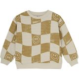 DAILY7 - Oversized Sweater Alloverprint - Hoodie - Creme