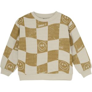 DAILY7 - Oversized Sweater Alloverprint - Hoodie - Creme