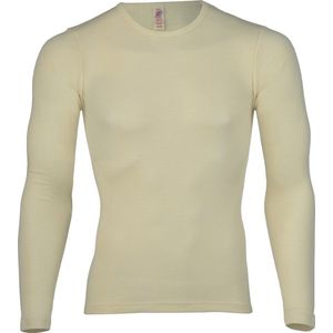 Engel Natur - Heren Shirt - Gebroken Wit - Lange Mouw - Bio Merino Wol