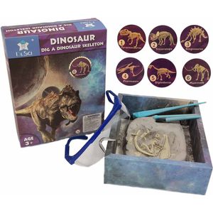 PIA Soft Toys - Dinosaurus fossiel uitgraafset