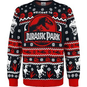 Jurassic Park - Christmas Jumper - Meerkleurig - Heren
