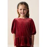 Sissy-Boy - Rood velvet t-shirt