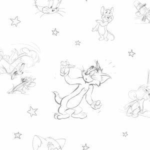 Onderlaken Tom & Jerry 70x140 cm