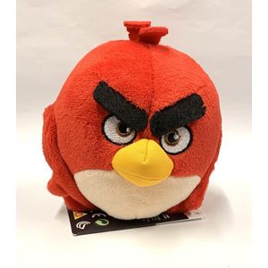 Angry Birds - Rood - Angry Birds knuffel - 15 cm - Pluche
