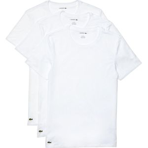 Lacoste Heren 3-pack Ondershirt - Wit - Maat XL