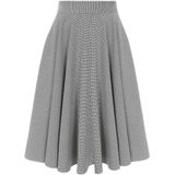 Swing rok - Banned Retro - Zwart/Wit