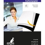 Kangaro carbonpapier - A4 - 10 vel - wit - K-7900001