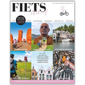 FietsActief editie 2/3 2024 + gratis Streekgids Eindhoven - De mooiste fietsroutes in binnen- en buitenland - 132 pagina's