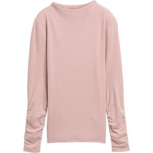 TOM TAILOR DENIM - Shirt - Mauve - Lange Mouw - Normale Pasvorm