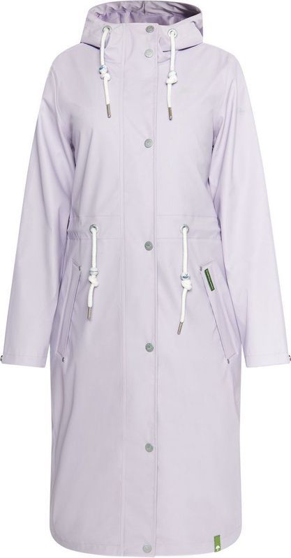 Schmuddelwedda Regenjas gemaakt van gerecycled polyester Dames Pastelkleurige lavendel