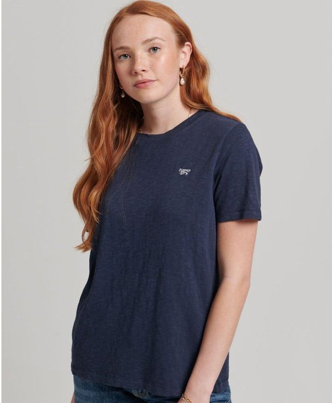 Superdry - Vintage Surf Tee - T-shirt - Donkerblauw - Ontspannen Pasvorm