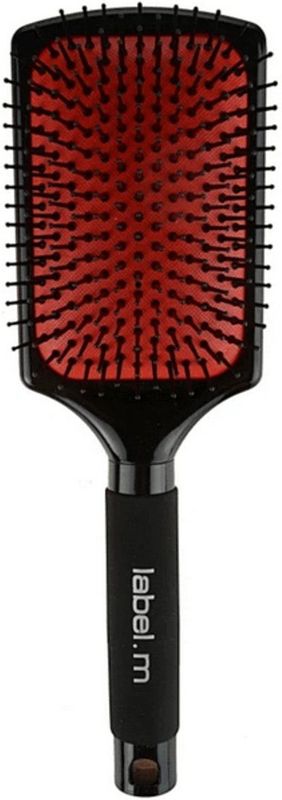 Label.m - Paddle Brush - Haarborstel - Zwart - Nylon