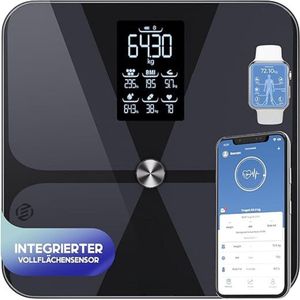 Equivera Doktersweegschaal - Personenweegschaal - Analoge weegschaal - Digitale weegschaal