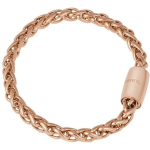 BREIL - Wave - Armband - Roséverguld IP-Staal - Vlechtketting