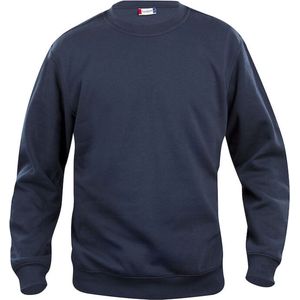 Clique Basic Roundneck Sweater Dark Navy maat XS