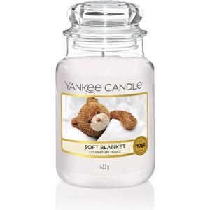 Yankee Candle Large Jar Geurkaars - Soft Blanket