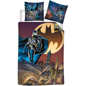 Batman - Dekbedovertrek City - 140 x 200 cm - Polykatoen
