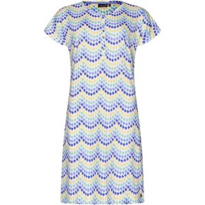 Dames Nachthemd Rebelle - Ikat - Bio Katoen - Maat 36