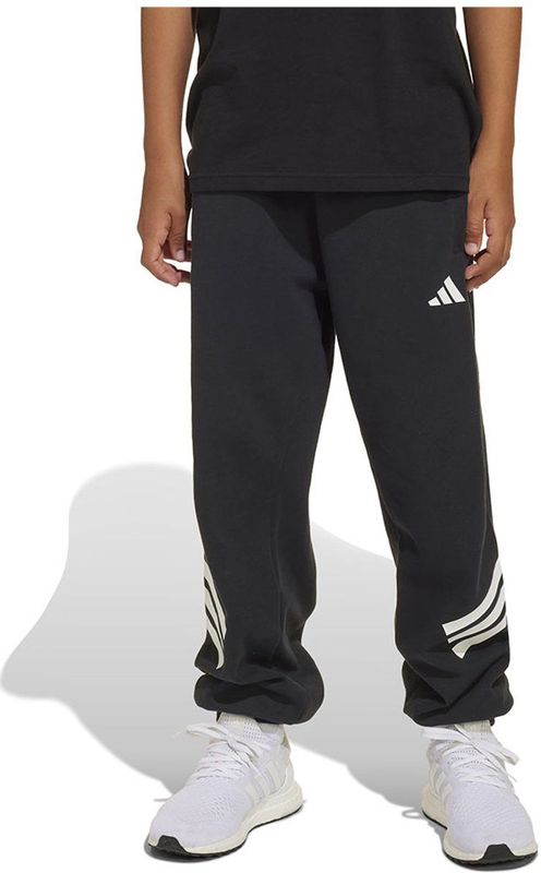 adidas - Sportbroek - Zwart - Katoen/POLYESTER - Losse Pasvorm