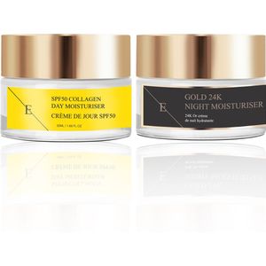 SPF COLLAGEEN DAGCRÈME +ANTI-RIMPEL Nacht-MOISTURIZER