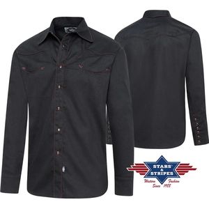 Stars & Stripes - Western Shirt - Jack black - Maat S