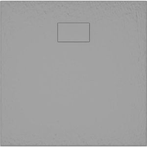 vidaXL Douchebak - Douchebakken - Douchebodem - Douchebodems - Douchebak 90x80 cm SMC grijs