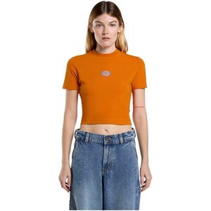 Dickies Maple Valley T-shirt Met Korte Mouwen Oranje S Vrouw