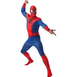 Spider-Man Deluxe Kostuum (Volwassenen) Maat Large (52-54) - Carnavalskleding