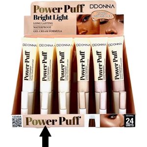 D'Donna - Vloeibare Highlighter - Highlighter - Power Puff - Spons applicator - Make-up - Glow - Glitter - Waterproof - Long Lasting - Crème - Nummer 2