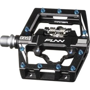 S MTB-klikpedalen, mountainbike-pedalen met enkelzijdige clip, compatibel met SPD-schoenplaatjes, fietspedalen met 9/16 inch CrMo-as.