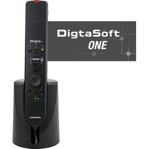 Grundig PFU2200 Digta SonicMic II Dicteermicrofoon - DigtaSoft One software - Docking station Muis/ Schakelaar