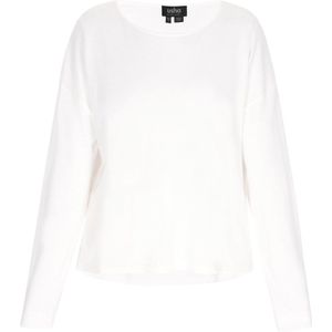 usha BLACK LABEL - Trui - Offwhite - Knitwear - Lange Mouw