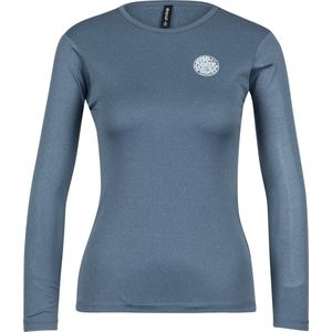 Rip Curl - UV-zwemshirt voor dames - Rip Tide - Lange mouw - Blue Marle - maat 6 (2XS)