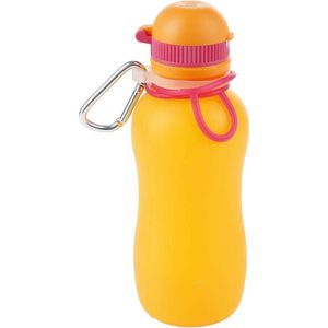 Viv Bottle 3.0 - Opvouwbare Siliconen Fles / Bidon - Oranje 1500ml