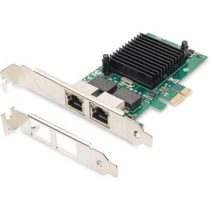 Netwerkkaart PCI Express Dual-Port Gigabit Ethernet 1000 Mbit/s