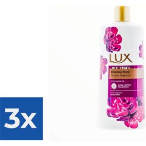 LUX Charming Peony Body Wash - 600 ml - Voordeelverpakking 3 stuks