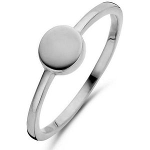 New Bling Zilveren Ring 9NB 0279 56 - Maat 56 - Rond - 5 mm - Zilverkleurig