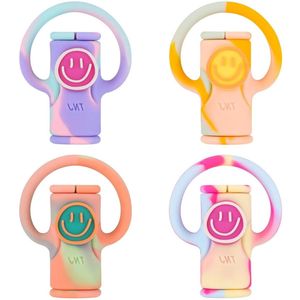 4 stuks 2-in-1 siliconen kabelbescherming voor data- en oplaadkabels - Universeel voor de meeste mobiele telefoons