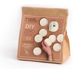 Graine creative zero waste haakset make up remover pads