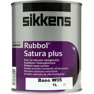 Sikkens Rubbol Satura Plus - RAL 9010 Pure White ( gebrokenwit ) - 1 Liter